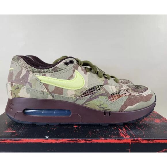 Nike Air Max 1 '86 OG Camo Mens Size 11.5 FN8358-200 Light Lemon Twist New - Picture 9 of 16